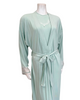 Iora Lingerie 24316C Mint Green Lace Cuff Modal Wrap Robe myselflingerie.com