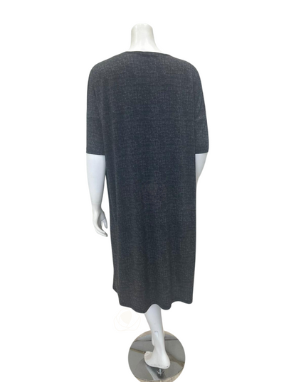 Jackie O' SWMDRS-BLKD Black Denim Swim Cover Up Dress myselflingerie.com