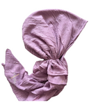 Valeri Purple Bamboo Pre-Tied Bandanna with Full Grip myselflingerie.com