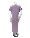 Iora Lingerie 24131A Lavender Short Sleeve Ties Modal Nightshirt myselflingerie.com