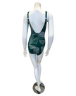 Gottex 24NE180 Green/White Natural Essence High Neck Swimsuit myselflingerie.com