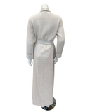 Iora Lingerie 24310C Oatmeal 100% Cotton Waffle Wrap Robe myselflingerie.com