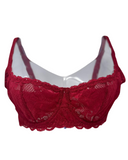 Cosabella NEVER1162 Mystic Red Never Say Never Balconette Underwire Bra myselflingerie.com