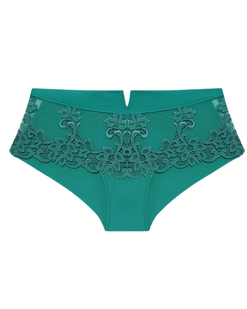 Simone Perele 15C630 Vert Garden Saga Boyshort Panty myselflingerie.com