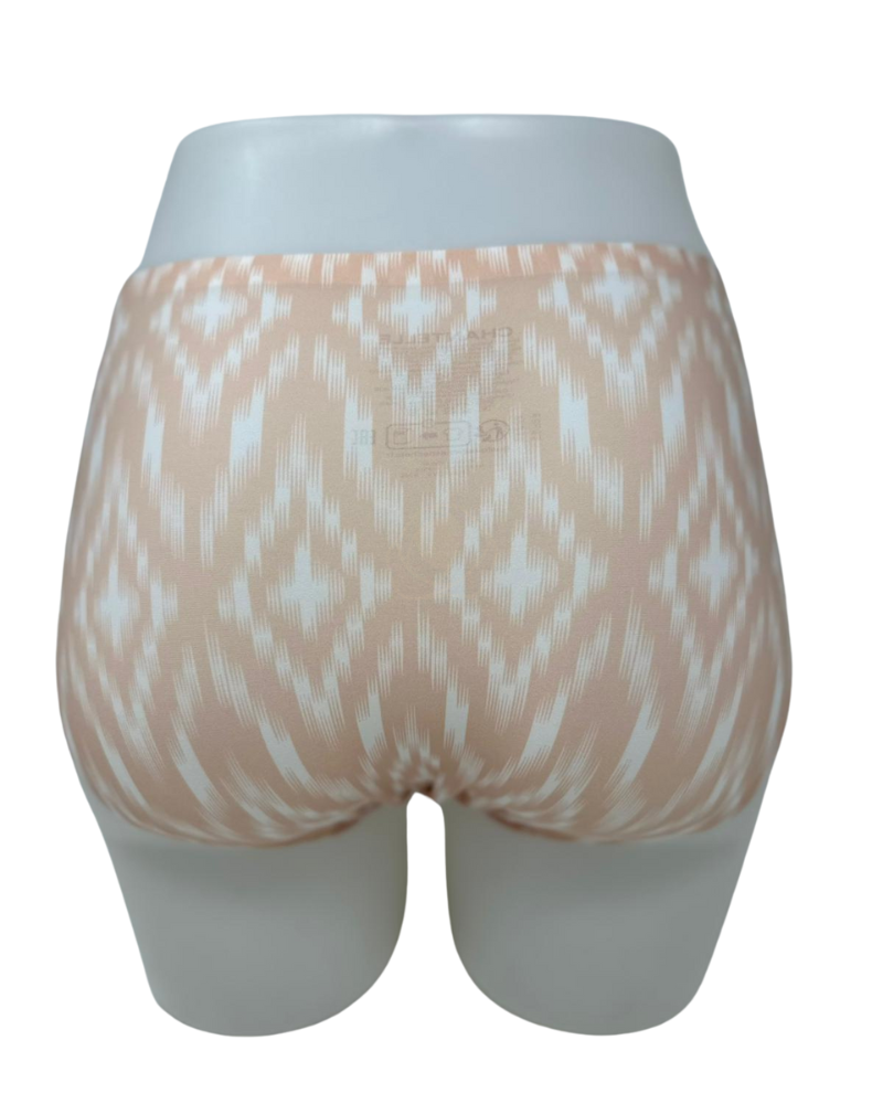 Chantelle 11D7 Ikat Print Seamless One Size Fits All Brief myselflingerie.com