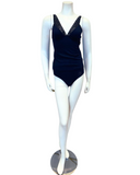 Jackie O'Loungewear NG-BLU Blue Modal Chemise & Panty Set myselflingerie.com