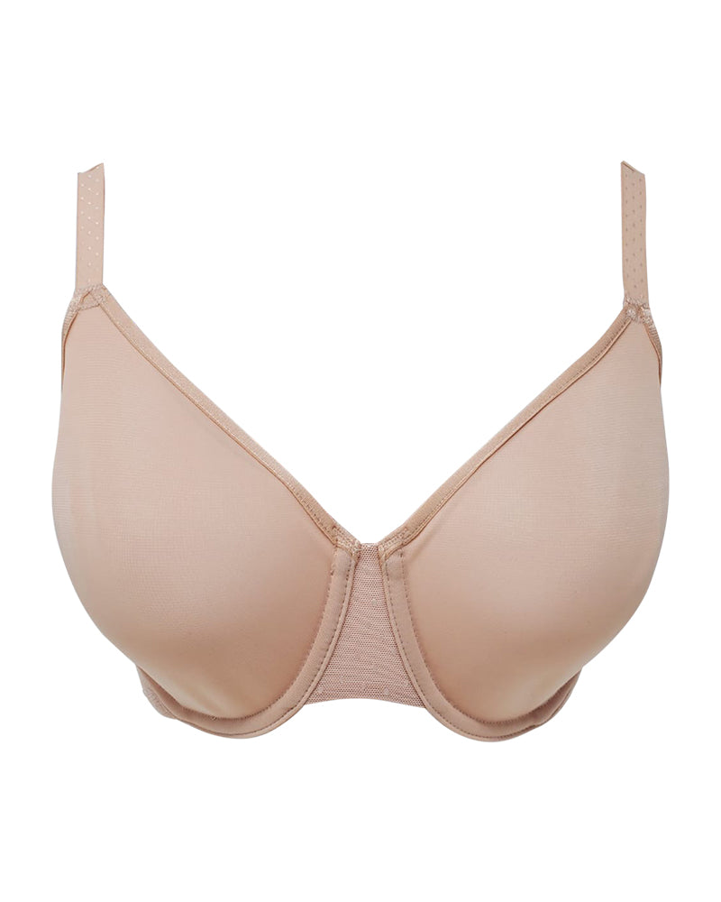 Wacoal 857303 Rose Dust Back Appeal Minimizer Underwire Bra MYSELFLINGERIE.COM