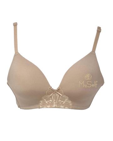 Dorina D17196A Michelle Nude Molded Wire Free Bra myselflingerie.com