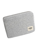 UGG 1094731 Grey Duffield Throw with Soft Pouch Travel Set myselflingerie.com