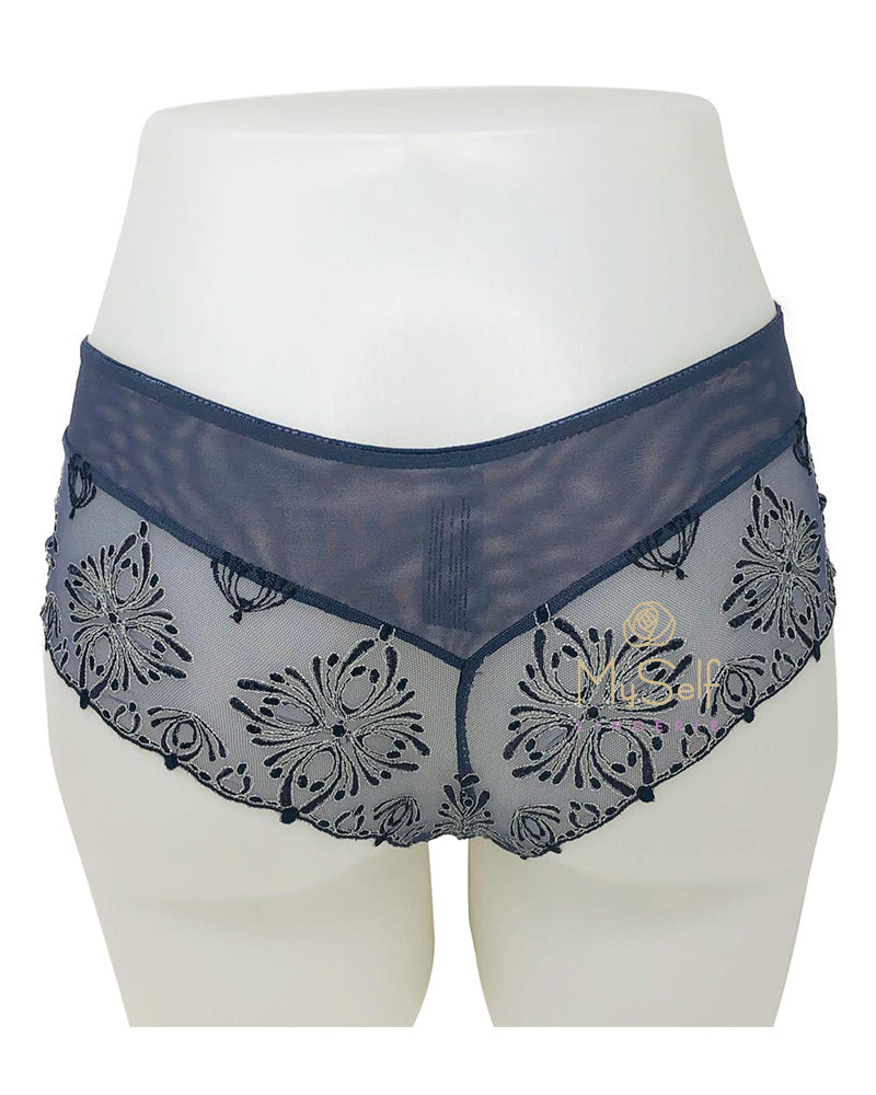 Chantelle 2604 Dark Charcoal Champs Elysees Hipster myselflingerie.com