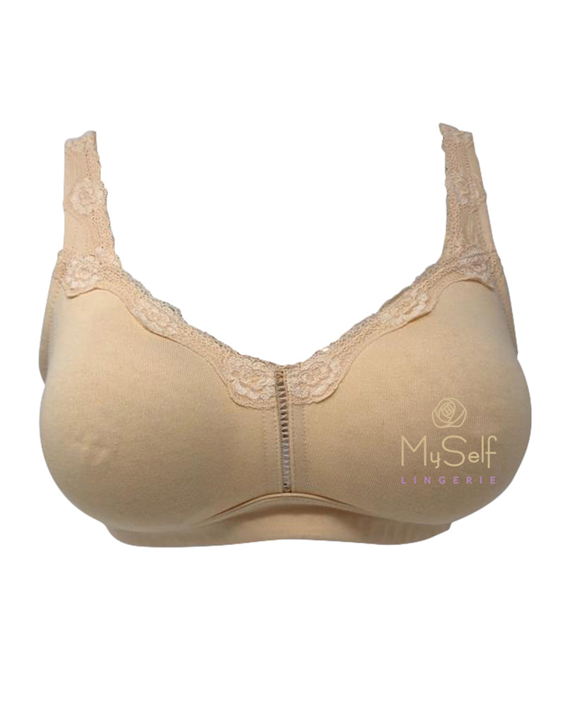 You 1819 Cotton Wire Free Bra myselflingerie.com
