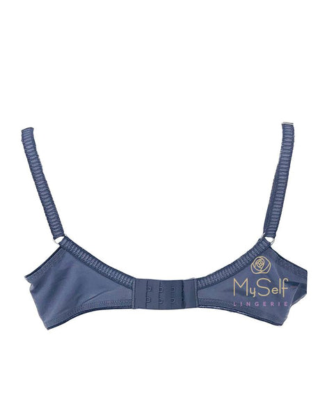 hantelle 2601 Dark Charcoal Champs Elysees 3 Part Bra myselflingerie.com