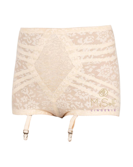 Rago 6197 Lacette Brief with Garters MYSELFLINGERIE.COM