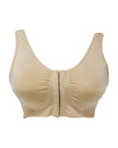 Wacoal 835475 Nude Front Closure Wire Free Bralette MYSELFLINGERIE.COM