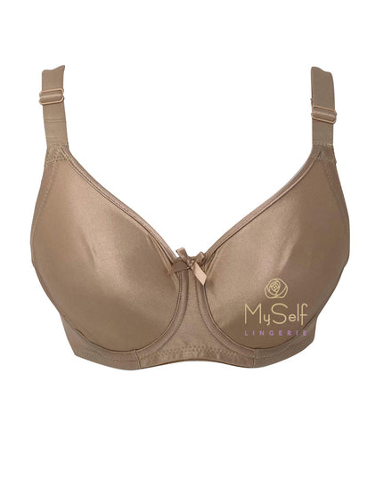 Va Bien 605 Nude Minimizer Underwire T-shirt Bra myselflingerie.com