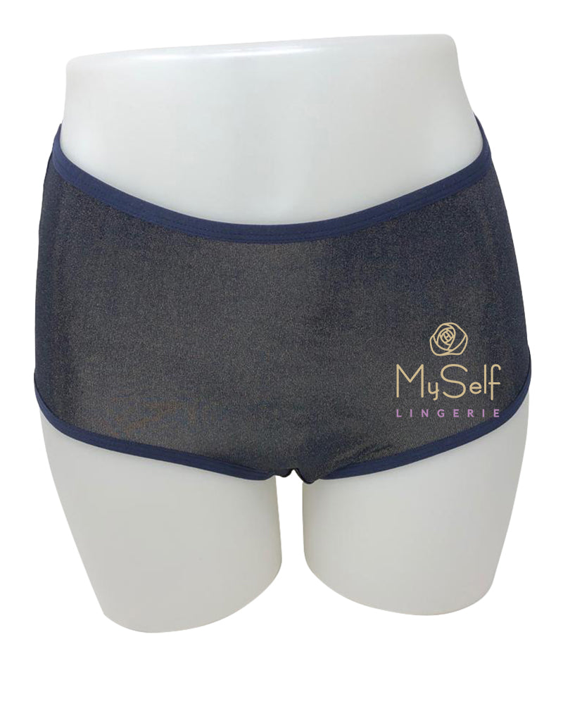 Gemsli 3319 Shimmer Design Cotton 3 Pack Briefs myselflingerie.com