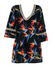 nbb 50991 Leaf Print Swim Cover Up myselflingerie.com