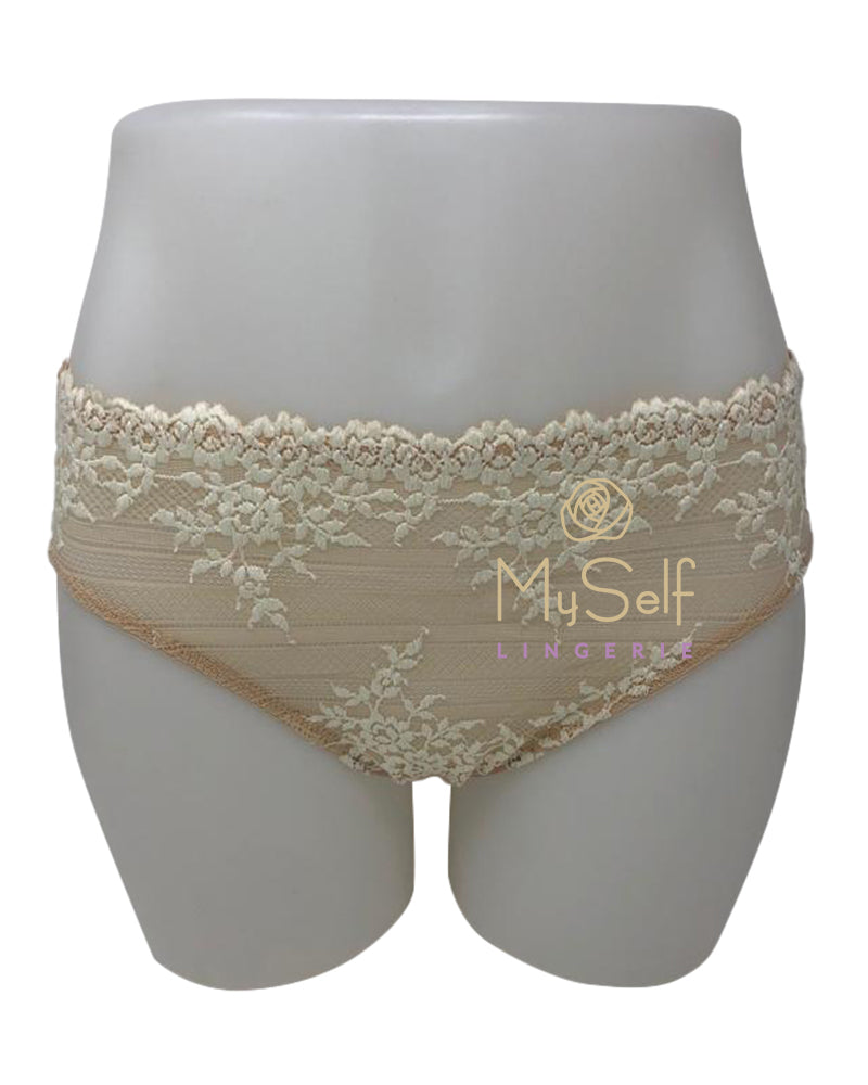 Wacoal 841191 Embrace Lace Hi Cut Brief myselflingerie.com