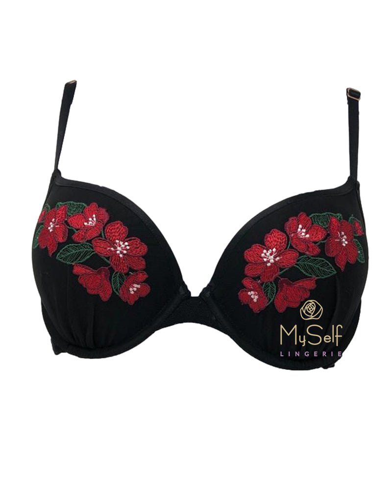 Montelle 9062 Allure Push Up Underwire Bra myselflingerie.com