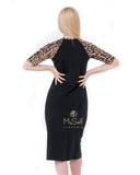 Undercover Waterwear S18-LD-L Leopard Print Swim Dress myselflingerie.com