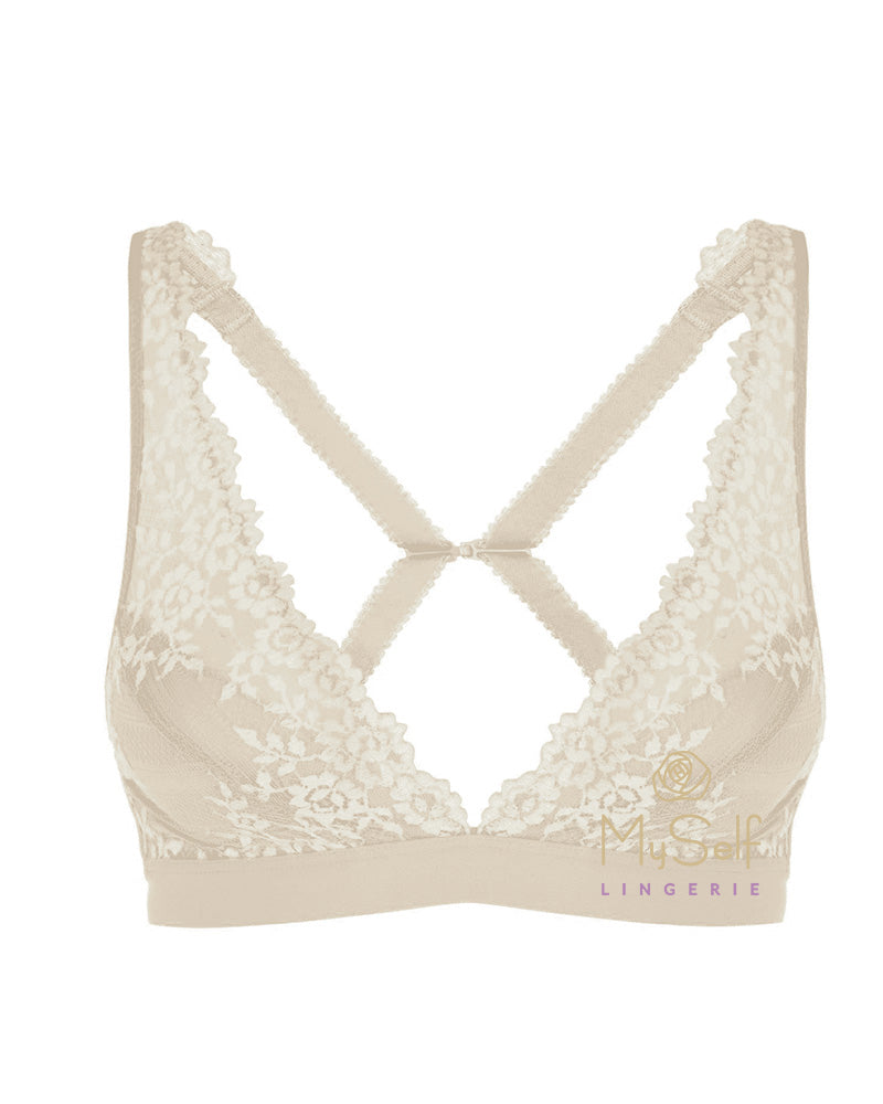 Wacoal 852191 Embrace Lace Wire Free Bralette MYSELFLINGERIE.COM