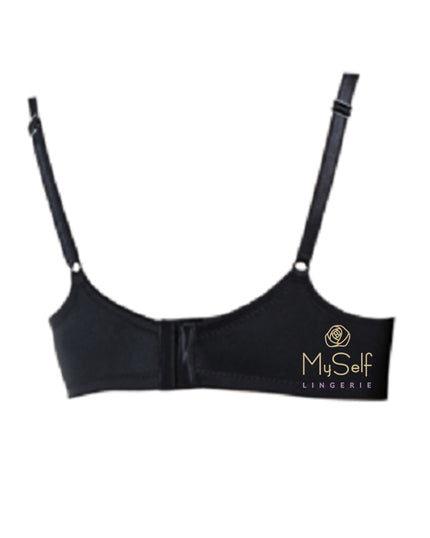 Dominique 3500 Black Molded Underwire Bra MYSELFLINGERIE.COM
