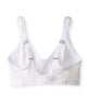 Natori 731439 White Sports Bra MYSELFLINGERIE.COM