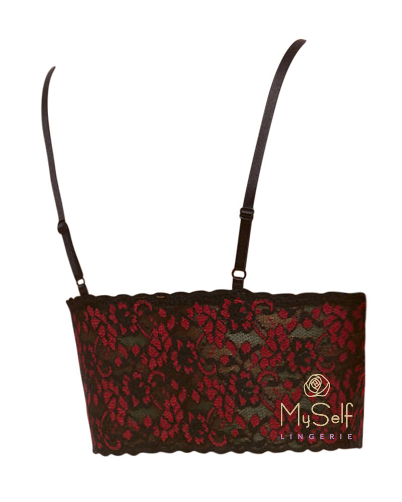 Hanky Panky 597472 Crossdye Lace Bralette myselflingerie.com