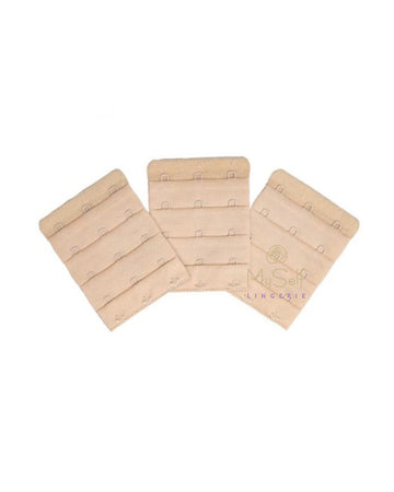 Fashion Essentials 50507 Beige 3 Hook Single Extender MYSELFLINGERIE.COM