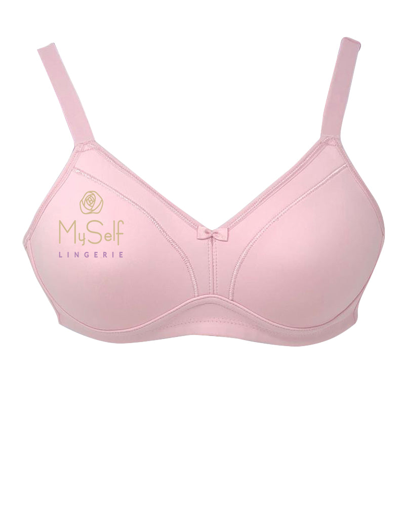 Buy Tweens Women's Cotton Polyester Non-Padded Wire Free T-Shirt Bra  (TW-285-286_Magenta_30) at