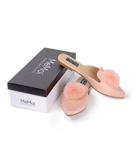 Me Moi CSL00163 Vida Mule Slipper MYSELFLINGERIE.COM