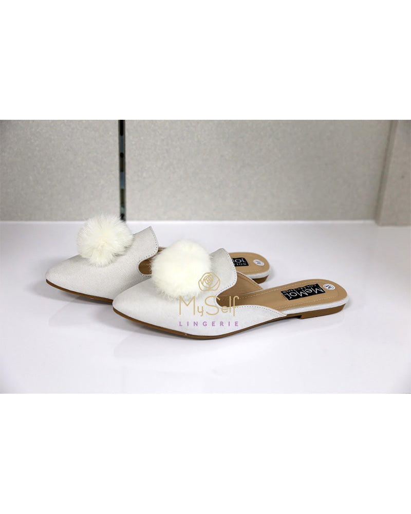 Me Moi CSL00163 Vida Mule Slipper MYSELFLINGERIE.COM