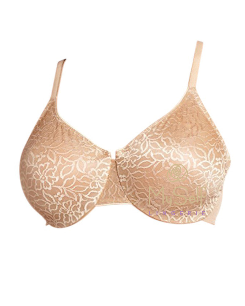 Le Mystere 7521 Lace Design Minimizer Wire Bra myselflingerie.com