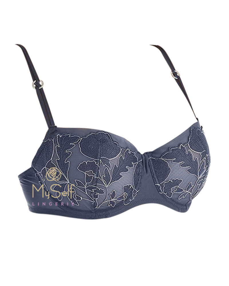 CHANTELLE 1755 Garnier Lace Demi Underwire Bra myselflingerie.com