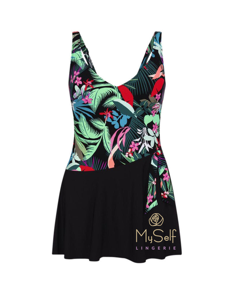 Anita 7443 Sosana Floral Tropical Swimdress MYSELFLINGERIE.COM