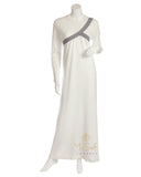 Pierre Balmingo Paris ALL Ribbons Design White Nightgown