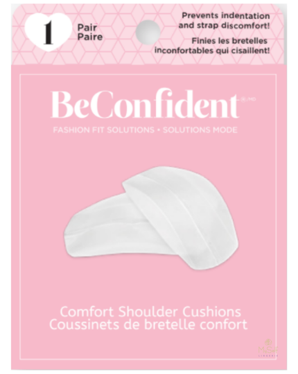 Be Confident Clear Comfort Shoulder Grip Cushion 1 Pair