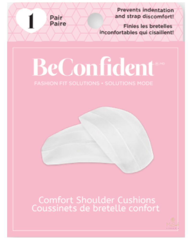 Be Confident Clear Comfort Shoulder Grip Cushion 1 Pair