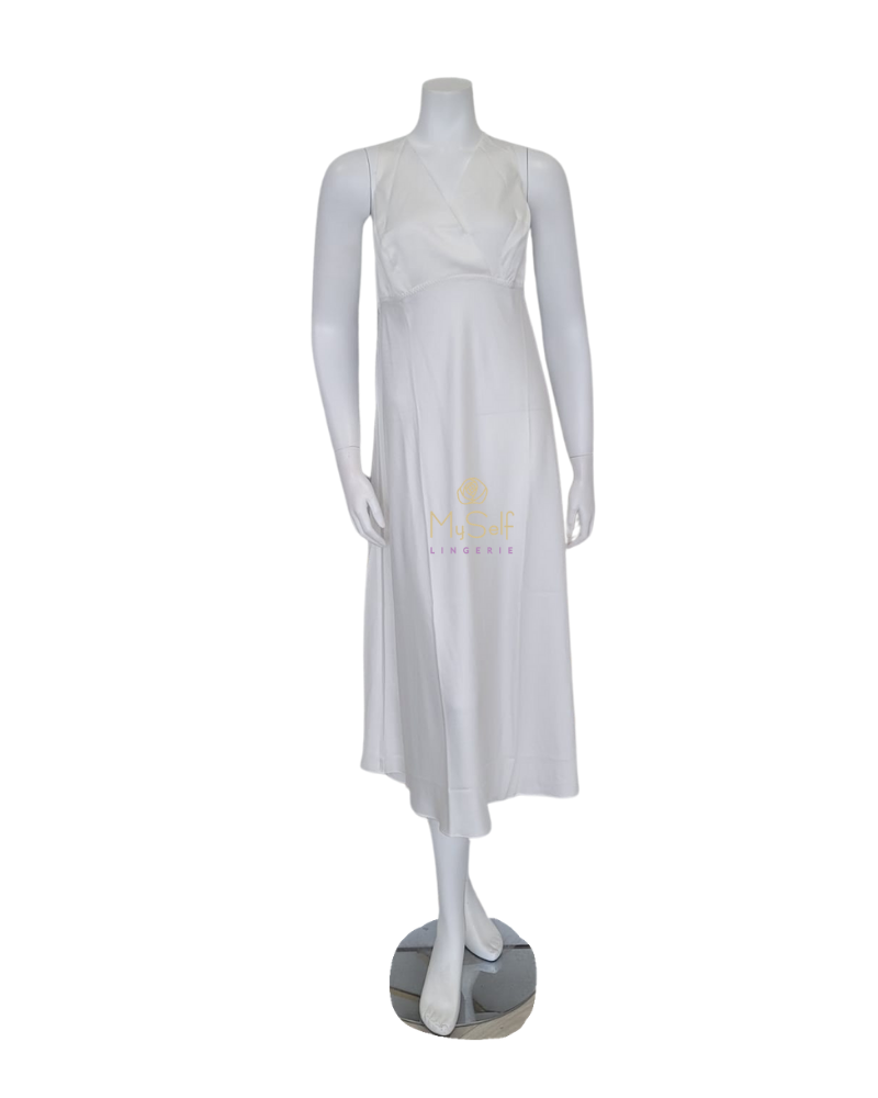 Rya Colleciton 447X Ivory Positivity Gown Plus Sizes myselflingerie.com