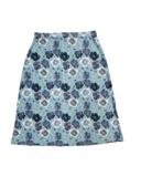 Undercover Waterwear S21-APS-BF Blue Floral A-Line Swim Skirt myselflingerie.com