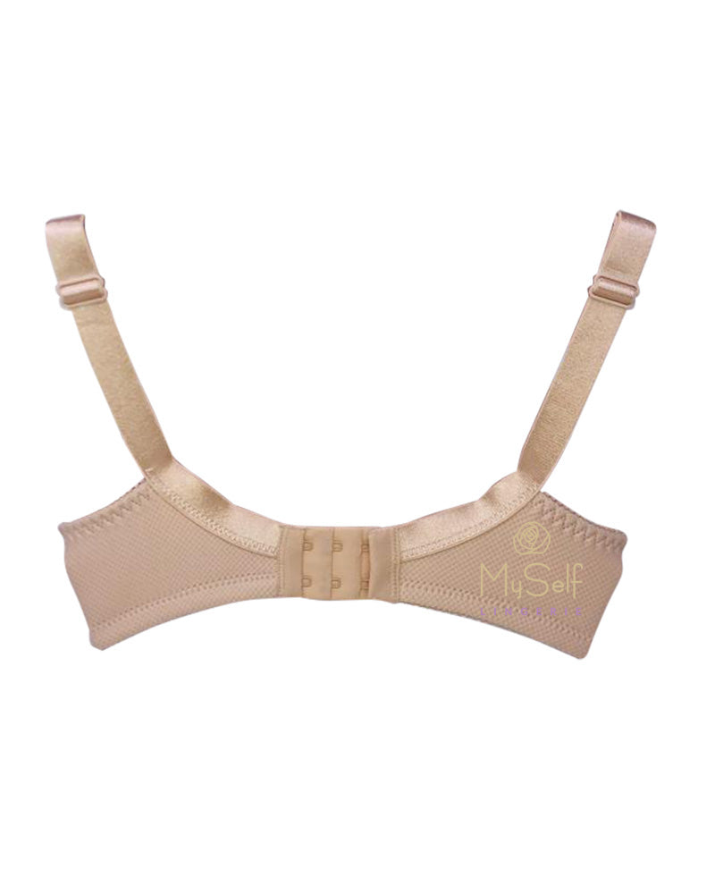 Teen Lingerie: Wire-Free Breathable Nude Bra For Teens