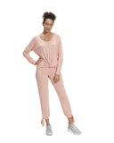 UGG Beverly Pink Fallon PJ Set with Side Tie