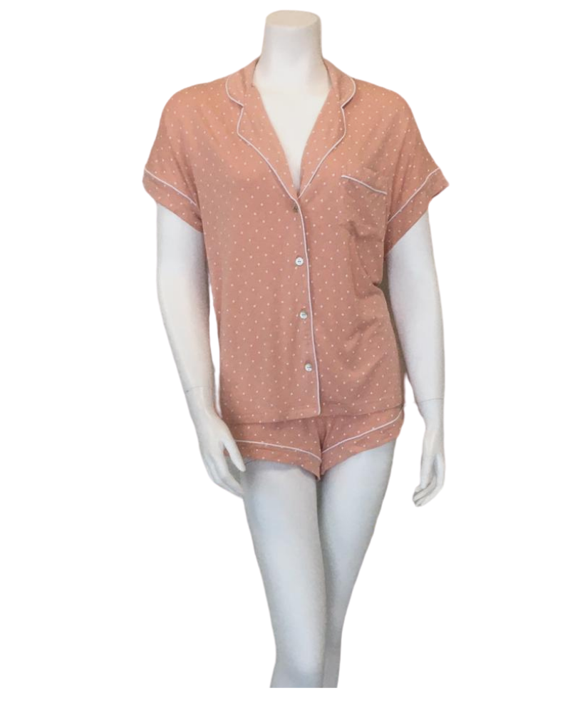 UGG LA Sunset Dots Amelia Short Sleeve Pajama Set