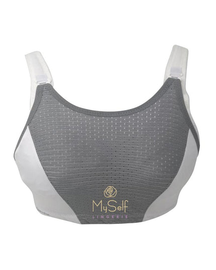 Glamorise 1166 Adjustable Wire Free Sports Bra MYSELFLINGERIE.COM