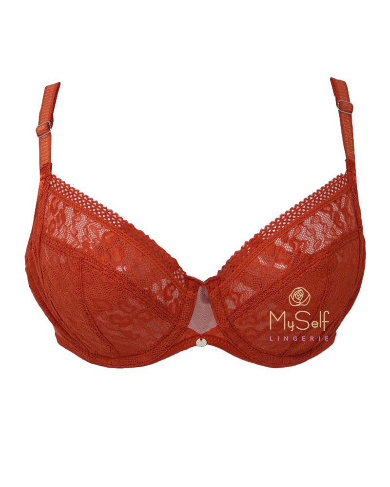 Chantelle 11A2 Spirit 4 Part Plunge Underwire Bra myselflingerie.com