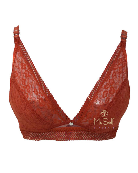 Chantelle 11A8 Spirit Wire Free Lace Bralette myselflingerie.com