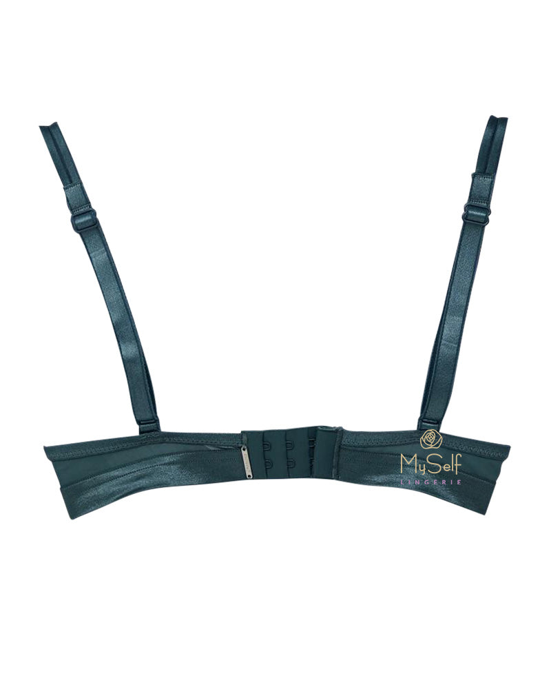 Chantelle 12A5 Shadows 2 Part Cup Underwire Demi Bra MYSELFLINGERIE.COM