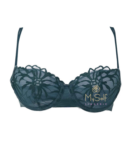 Chantelle 12A5 Shadows 2 Part Cup Underwire Demi Bra MYSELFLINGERIE.COM