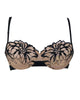 Chantelle 12A5 Shadows 2 Part Cup Underwire Demi Bra MYSELFLINGERIE.COM