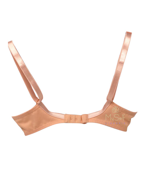 Chantelle Apricot Instants Custom Fit Molded T-Shirt Underwire Bra